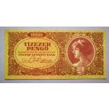 Hungary 10000 Pengo 1945 VF+