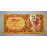 Hungary 10000 Pengo 1945 Aunc