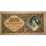 Hungary 1000 Pengo 1945 VF-