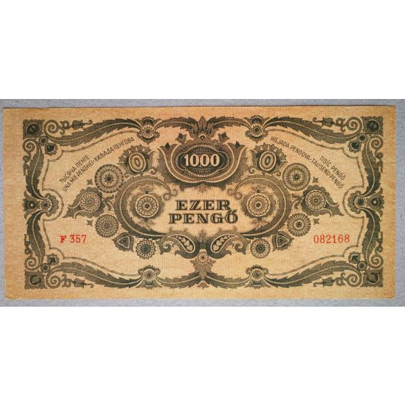 Hungary 1000 Pengo 1945 VF-