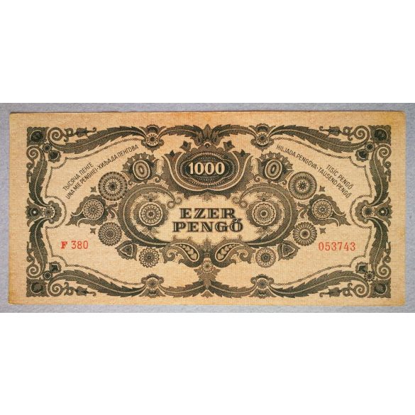 Hungary 1000 Pengo 1945 VF-