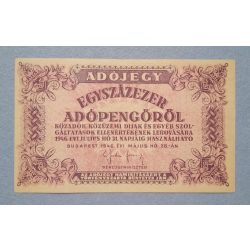 Hungary 100000 Taxpengo 1946 F