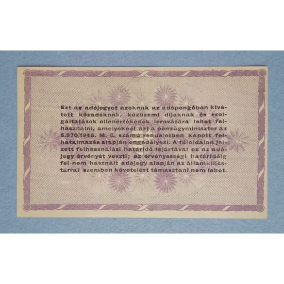 Hungary 100000 Taxpengo 1946 F