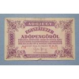 Hungary 100000 Taxpengo 1946 F