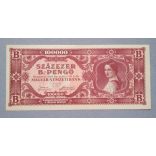 Hungary 100000 B.-pengo 1946 XF+