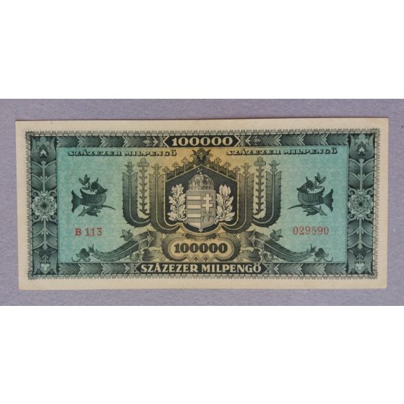 Hungary 100000 Milpengo 1946 XF