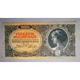 Hungary 10000 Milpengo 1946 F - MP stamp