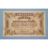 Hungary 10000 Taxpengo 1946 VF