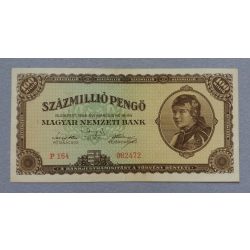 Hungary 100 million Pengo 1946 XF