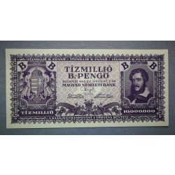 Hungary 10 million B.-Pengő 1946 UNC