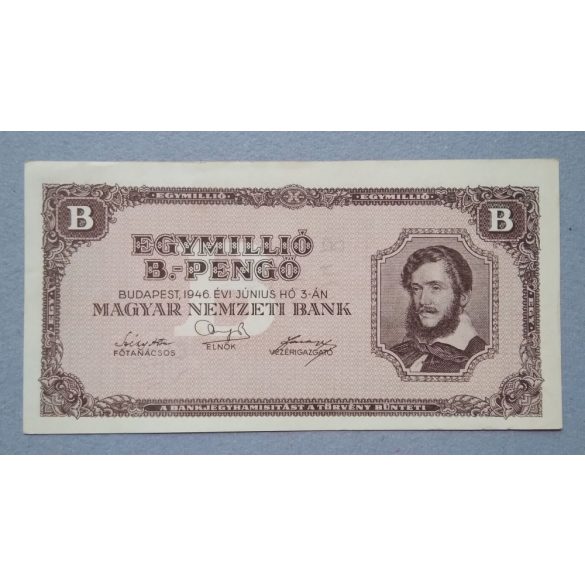 Hungary 1 million B.-pengo 1946 XF