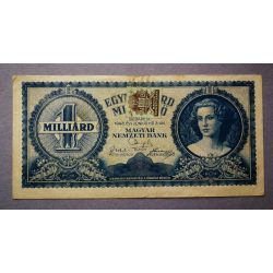 Hungary 1 billion Milpengo 1946 F - MNB stamp 