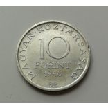 Magyarország 10 Forint 1948 ezüst Széchenyi István  emlékérme