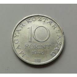   Magyarország 10 Forint 1948 ezüst Széchenyi István  emlékérme