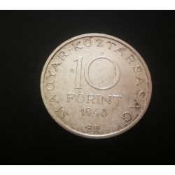   Hungary 10 Forint István Széchenyi 1948 silver commemorative coin 20.2 gr