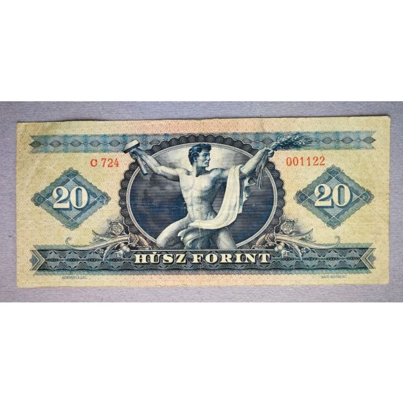 Hungary 20 Forint 1949 F