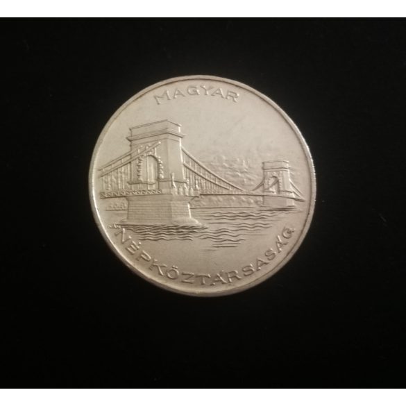 Hungary 20 Forints Ten years of the Forint 1956 silver commemorative coin UNC 17.5 gr