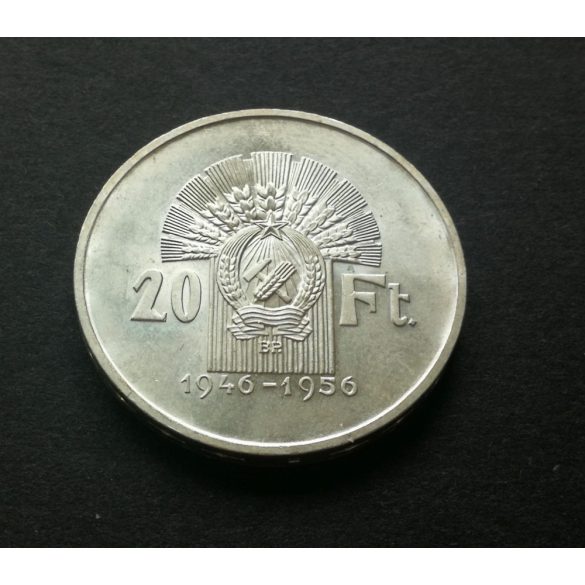 Magyarország 20 Forint 1956 17,51 g ezüst emlékérme