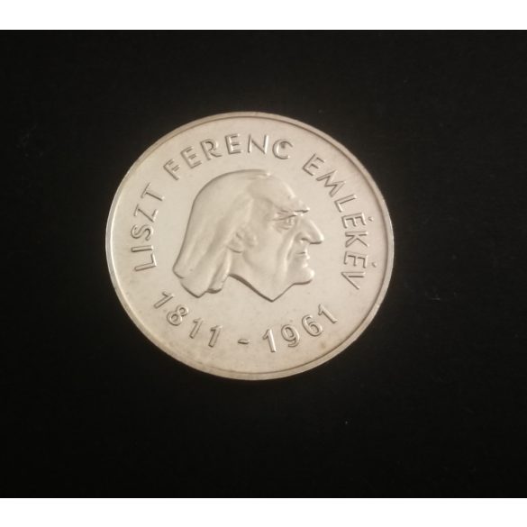 Magyarország 50 Forint Liszt Ferenc 1961 ezüst emlékérme UNC- 19,8 gr