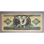 Hungary 20 HUF 1962 F