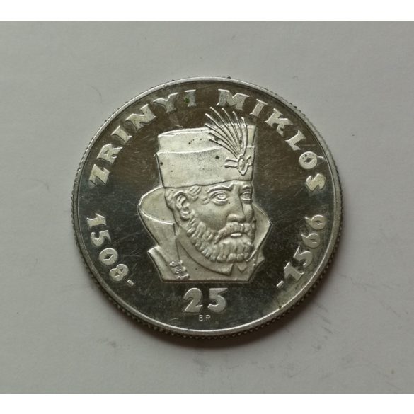 Magyarország 25 Forint 1966 12 g ezüst emlékérme