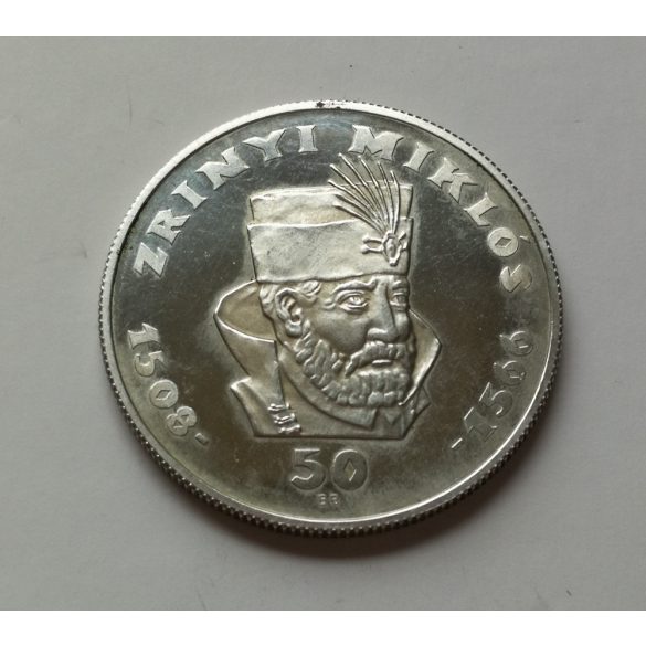 Magyarország 50 Forint 1966 20 g ezüst emlékérme