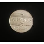 Magyarország 100 Forint Budapest 1972 ezüst emlékérme UNC 22 gr