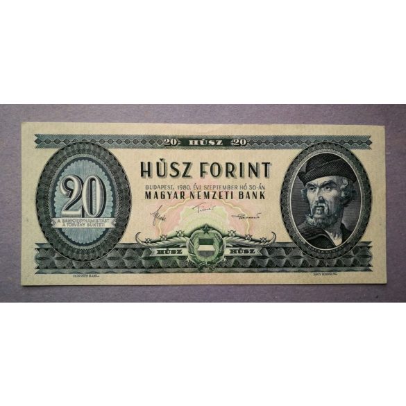 Magyarország 20 Forint 1980 XF