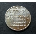 Hungary 200 HUF 1985 Silver UNC , Commemorative coin