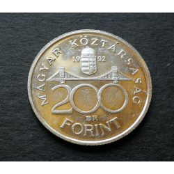 Magyarország 200 Forint 1992 ezüst UNC