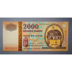 Hungary 2000 HUF 2000 UNC Millennium Commemorative Banknote 