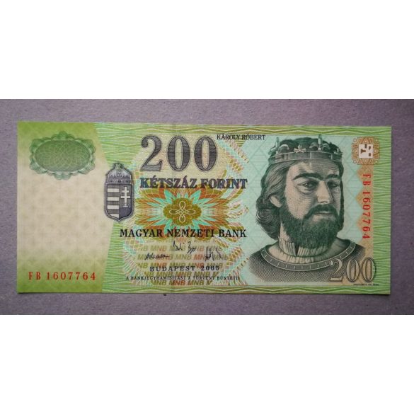 Magyarország 200 Forint 2005 UNC