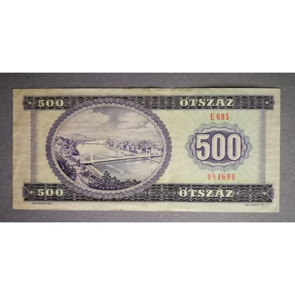 Hungary 500 HUF 1990 F+