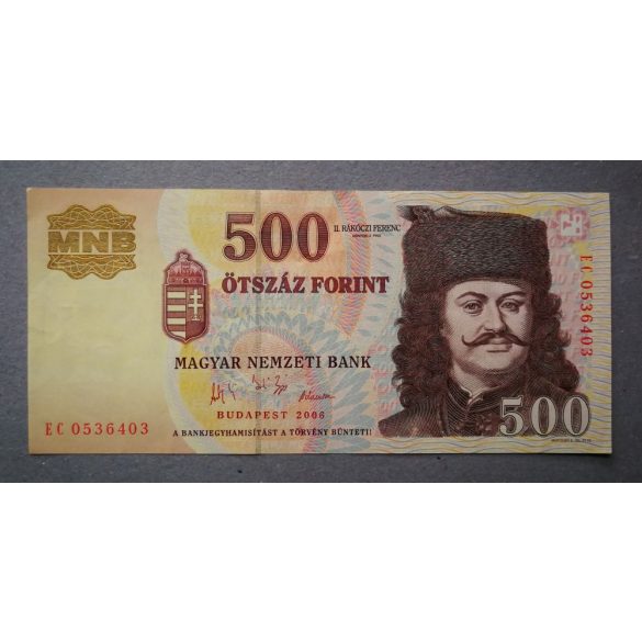 Hungary 500 HUF 2006 VF 1956 to commemorate the 50th anniversary