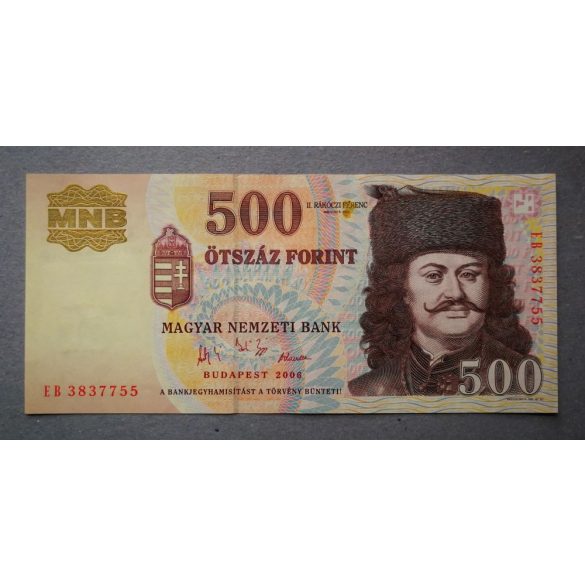 Magyarország 500 Forint 2006 XF emlék