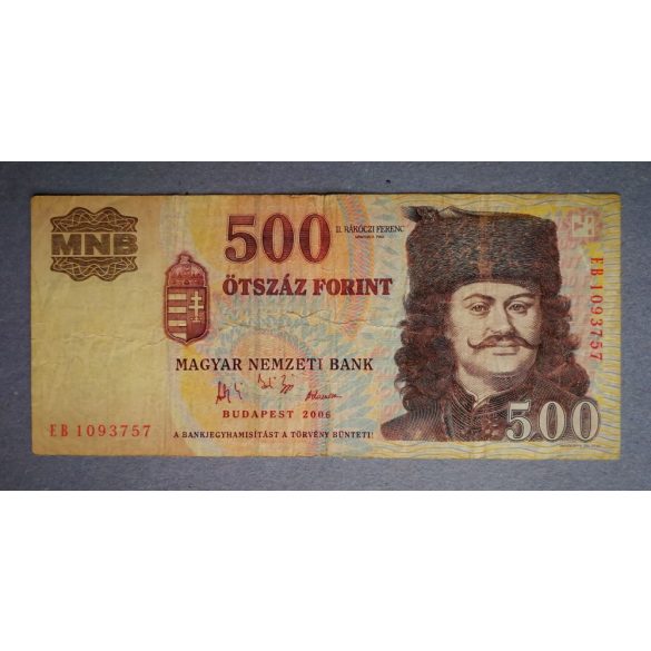 Magyarország 500 Forint 2006 F emlék