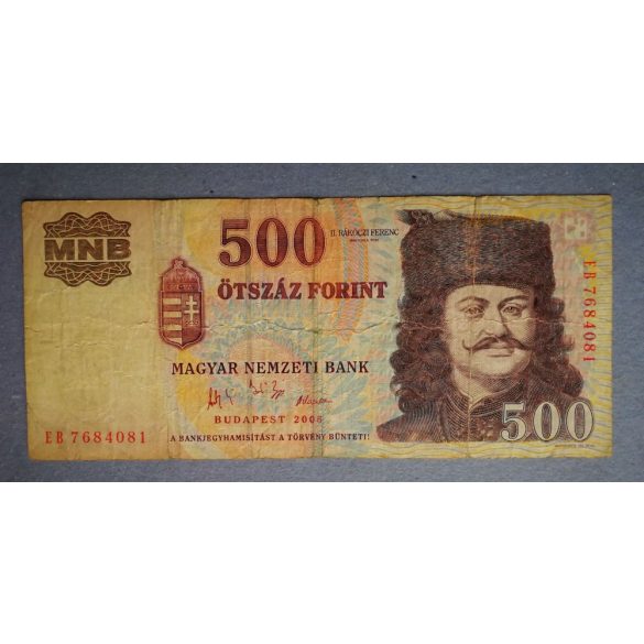 Magyarország 500 Forint 2006 F- emlék