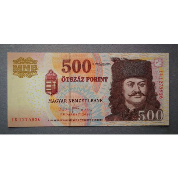 Magyarország 500 Forint 2010 UNC