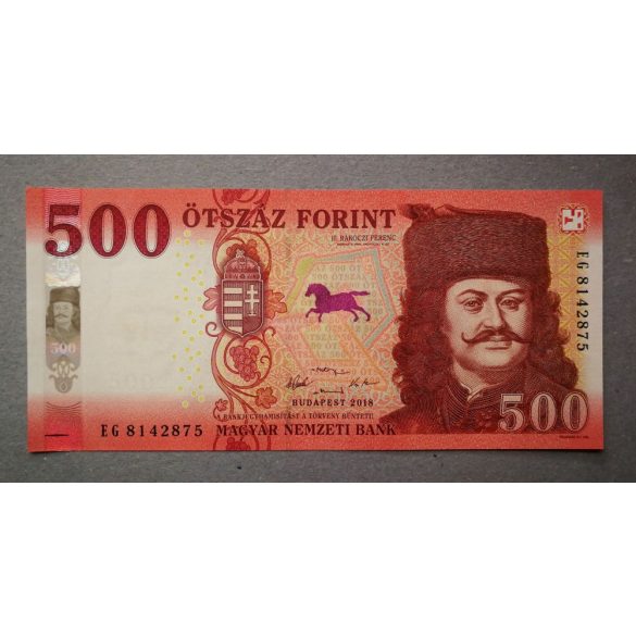 Magyarország 500 Forint 2018 UNC