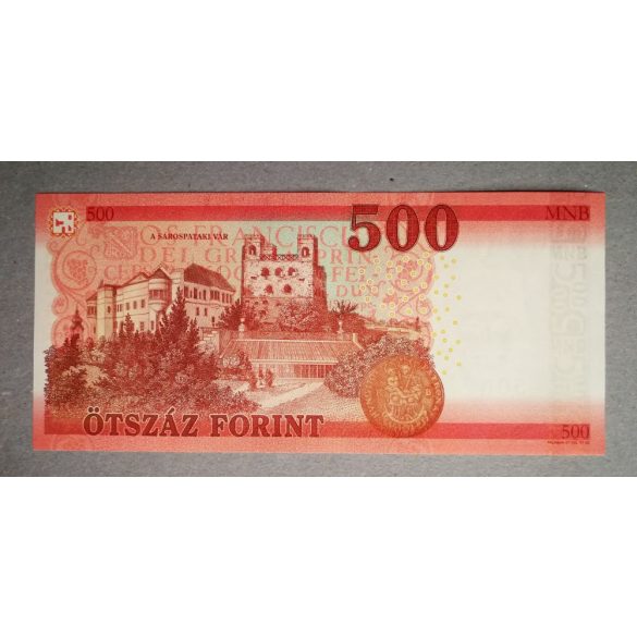 Hungary 500 HUF 2018 UNC