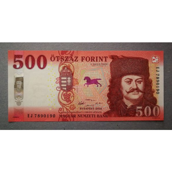 Hungary 500 HUF 2018 UNC