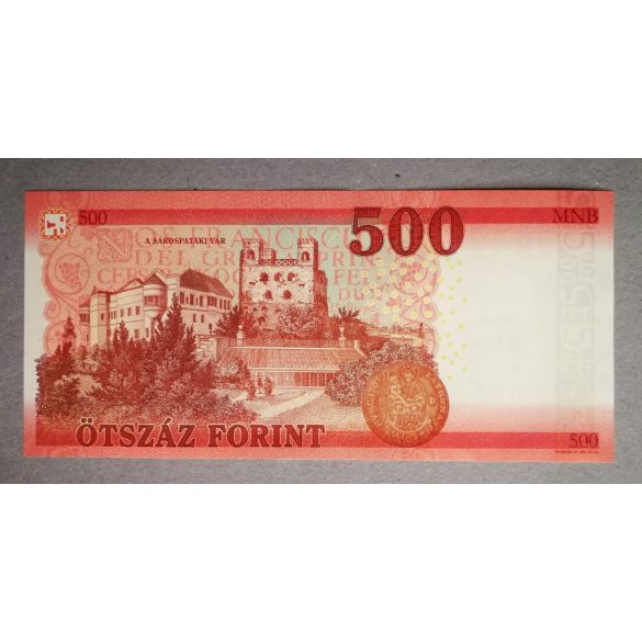 Hungary 500 HUF 2018 UNC