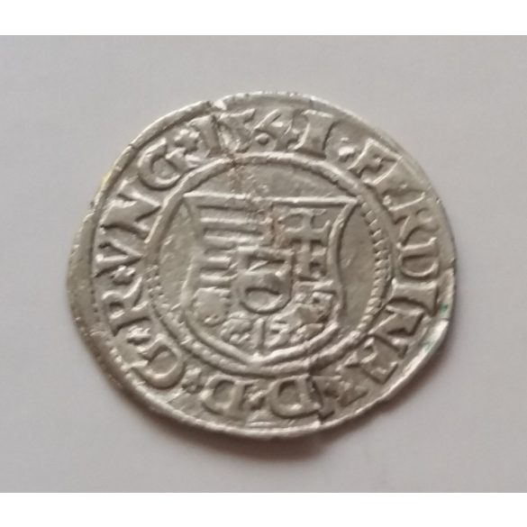 Hungary Ferdinand I. Denar 1541 0,479 g silver
