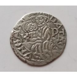  Magyarország Hunyadi Mátyás Dénár 1489 K-P virág 0,609 g EH 567 ezüst