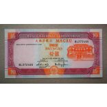 Macau 10 Patacas BNU 2003 UNC