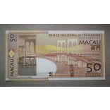 Macau 50 Patacas BNU 2009 aUNC+