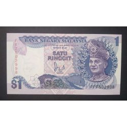 Malaysia 1 Ringgit 1989 UNC