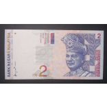 Malaysia 2 Ringgit 1996 UNC