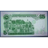 Malaysia 5 Ringgit 1998 UNC