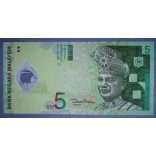 Malaysia 5 Ringgit 2004 UNC